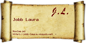 Jobb Laura névjegykártya